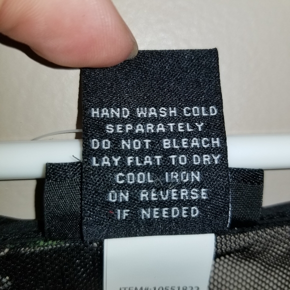 COPY - Torrid Striped Floral Mesh Top - Picture 4 of 7